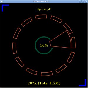 Screenshot of syndesis download